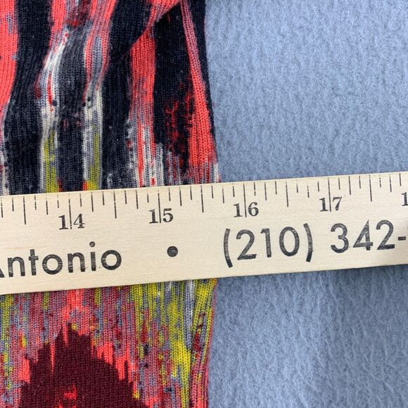 Uncle Frank Shirt Dress Womens Sz S Aztec Long Sleeve Patterned 1/4 Button Front - Picture 15 of 16